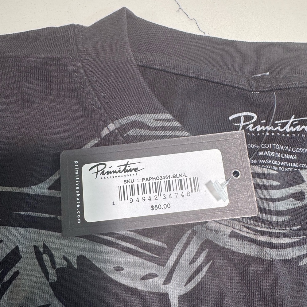 Primitive Black Graphic Tee - M, L, XL, XXL - Picture 2 of 3